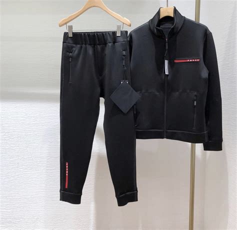 does prada make men's clothes|Prada tracksuit men's.